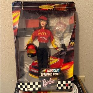 Barbie NASCAR Collector's Edition Doll in Red and Black
